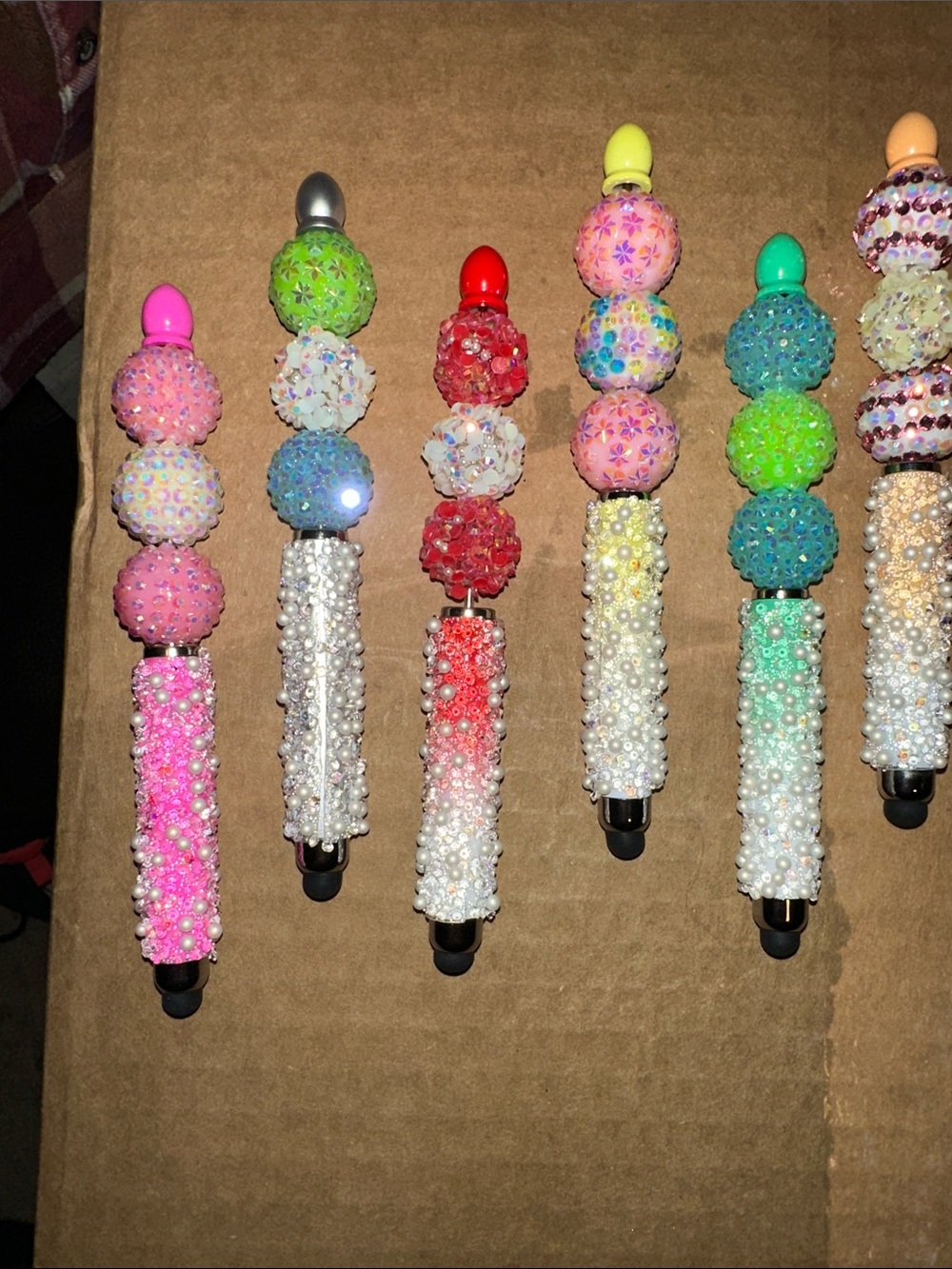 Handmade Beaded Stylus Pen for Kids - Pink $17 Each 🦩